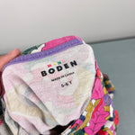 Load image into Gallery viewer, Mini Boden Long Sleeve Fun Jersey Dress Multi Blush Pink Bonkers Conkers 5-6
