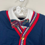 Load image into Gallery viewer, Vintage Great Guy Festive 3 Piece Plaid Outfit 12 Months USA
