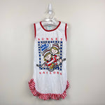 Load image into Gallery viewer, Vintage Dr. Denton Sunset Sailors Nautical Ruffle Nightgown 3T NWT
