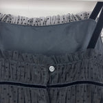 Load image into Gallery viewer, Ralph Lauren Girls Polka Dot Tulle Dress Black 10
