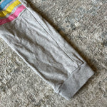 Load image into Gallery viewer, Mini Boden Warrior Knee Sweatpants Grey Marl Rainbow 8
