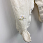 Load image into Gallery viewer, Kissy Kissy Premier Yellow Stripe Embroidered Duck Footie 3-6 Months
