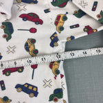 Load image into Gallery viewer, Vintage Cotton Resources Printed Transportation Turtleneck Top 3T

