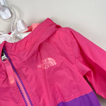 Load image into Gallery viewer, The North Face Girls Flurry Tricolor Wind Jacket Pink 3-6 Months
