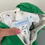 Load image into Gallery viewer, Vintage OshKosh B&#39;gosh Green Hooded Windbreaker 12 Months USA
