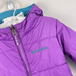 Load image into Gallery viewer, Columbia Girls Reversible Double Flake II Snow Jacket 2T
