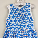 Load image into Gallery viewer, Lilly Pulitzer Girls Sun Dress Coastal Blue Starfruit 7
