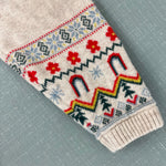 Load image into Gallery viewer, Hanna Andersson Novelty Holiday Sweater Set Rainbow Gnomes 80 cm 18-24 Months
