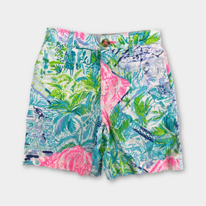 Lilly Pulitzer Boys Beaumont Short Multi Bohemian Queen 5T