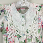 Load image into Gallery viewer, Vintage Allison Rose Hand Embroidered Floral Dress 5T USA
