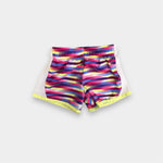 Load image into Gallery viewer, Danskin Now Girls Striped Athletic Shorts XS 4-5
