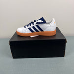 Load image into Gallery viewer, Adidas Kids' Grand Court 2.0 Sneaker White Dark Blue Gum 2 NWT
