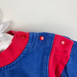 Load image into Gallery viewer, Vintage OshKosh B&#39;gosh Express Blue Red Pullover Toddler Boy USA
