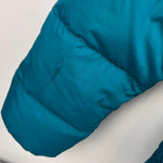 Load image into Gallery viewer, The North Face Girls Printed Down Reversible Hooded Jacket M 10
