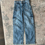 Load image into Gallery viewer, Abercrombie Kids High Rise Wide Leg Jeans 9/10 Long
