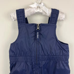 Load image into Gallery viewer, L.L. Bean Kids Navy Blue Cold Buster Snow Bib Overalls 2T
