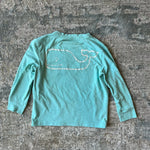 Load image into Gallery viewer, Vineyard Vines Vintage Whale Edgartown Tee Shirt Green 3T
