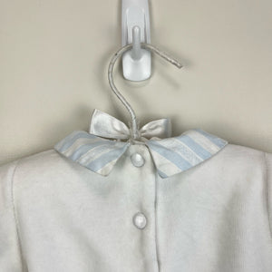 Tartine et Chocolat White Velvet Babygrow 6 Months