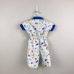 Load image into Gallery viewer, Vintage Fix It Shop Car Coverall Romper Baby Boy
