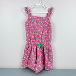 Load image into Gallery viewer, Mini Boden Pink Floral Daisy Romper 10-11
