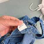 Load image into Gallery viewer, Vintage OshKosh B'gosh Blue Jean Overalls 9 months USA
