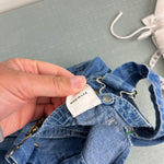 Load image into Gallery viewer, Vintage OshKosh B'gosh Blue Jean Overalls 9 months USA
