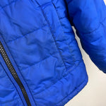 Load image into Gallery viewer, The North Face Reversible Mount Chimbo Full-Zip Hooded Jacket Blue Black 4T
