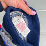 Load image into Gallery viewer, Mini Boden Intarsia Knit Fair Isle Sprout Winter Beanie Hat S
