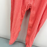 Load image into Gallery viewer, Cat &amp; Jack Peach Pink Ribbed Overalls Set 18 Months

