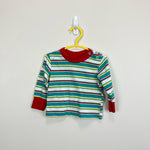 Load image into Gallery viewer, Vintage McKids Striped Long Sleeve Top 18 Months
