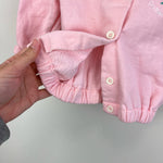 Load image into Gallery viewer, Vintage OshKosh B&#39;gosh Ruffle Bird Cardigan 12 Months
