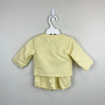 Load image into Gallery viewer, Vintage Yellow Seersucker Stripe Suit 6-12 Months USA
