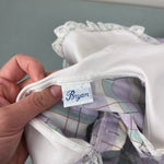 Load image into Gallery viewer, Vintage Bryan Pastel Purple Plaid Lace Ruffle Party Dress Toddler Girl
