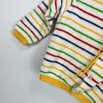 Load image into Gallery viewer, Vintage Bloomingdale's Rainbow Stripe Terry Sweatshirt XL
