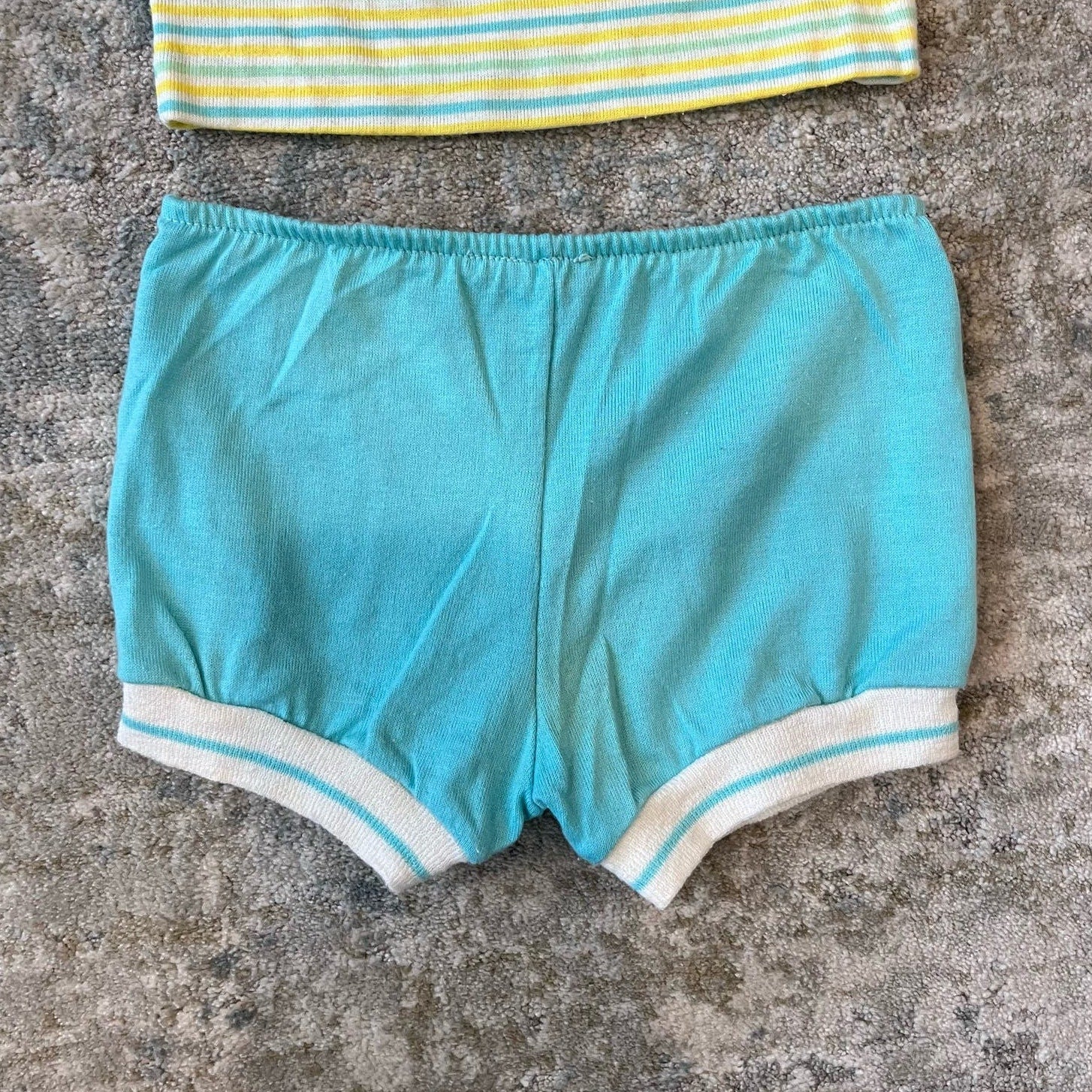 Vintage Healthtex Two Piece Ducky Outfit 6 Months USA