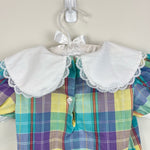 Load image into Gallery viewer, Vintage Robyn Sue Fashions Pastel Plaid Dress 4T
