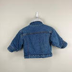 Load image into Gallery viewer, Vintage Levi's Sherpa Lined Denim Trucker Jacket 12 Months USA
