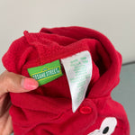 Load image into Gallery viewer, Vintage Y2K Sesame Street Red Pink Elmo Hoodie 18 Months
