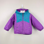 Load image into Gallery viewer, Columbia Girls Reversible Double Flake II Snow Jacket 2T
