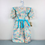 Load image into Gallery viewer, Vintage Winnie the Pooh Floral Lace Ruffle Dress 6 NWT USA
