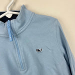 Load image into Gallery viewer, Vineyard Vines Quarter Zip Pullover Blue 7
