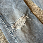 Load image into Gallery viewer, Vintage Levi's 550 Relaxed Fit Slim Distressed Orange Tab Jeans 7
