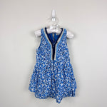 Load image into Gallery viewer, Vineyard Vines Blue Floral Dress 2T

