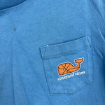 Load image into Gallery viewer, Vineyard Vines Short Sleeve Blue Basketball Whale Pocket Tee Shirt 6
