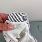Load image into Gallery viewer, Mayoral Knit Polkadot Babygrow Applique Bunny Footie 1-2 Months
