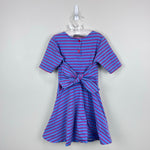 Load image into Gallery viewer, Florence Eiseman Knit Stripe Tie Dress 5T
