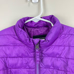 Load image into Gallery viewer, Lands&#39; End ThermoPlume Packable Jacket Purple Large 7
