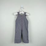 Load image into Gallery viewer, Vintage Healthtex Striped Overalls 9 Months USA

