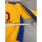 Load image into Gallery viewer, Vintage Lego Kids Wear Yellow Blue Magnetic Space Sweatshirt 3-4
