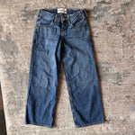 Load image into Gallery viewer, Abercrombie Kids Low Rise Baggy Jeans Embroidered Teddy Bear 5/6 Long
